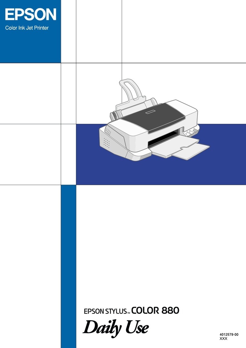 Epson ActionNote 880 Manuel utilisateur