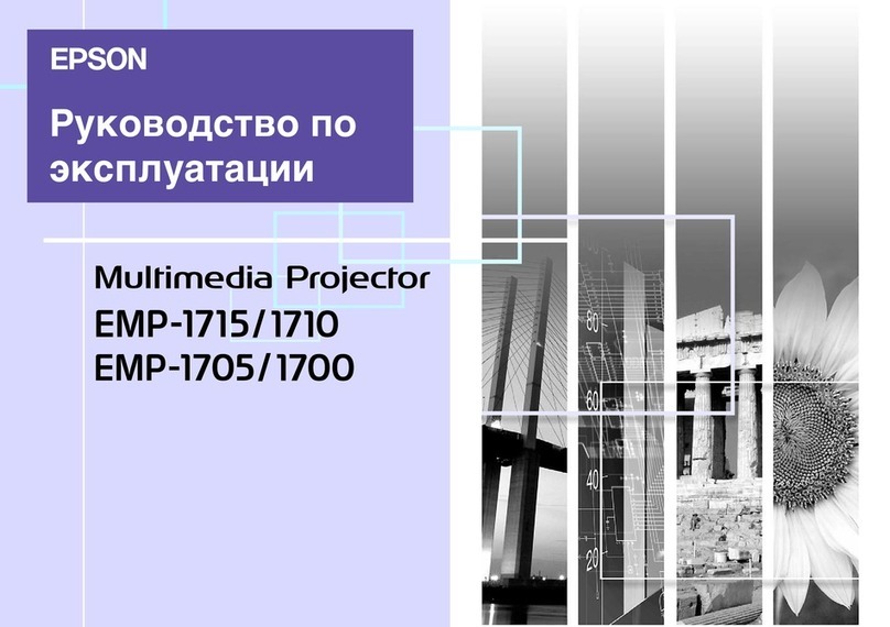 Epson EasyMP EMP-1715 Manuel utilisateur