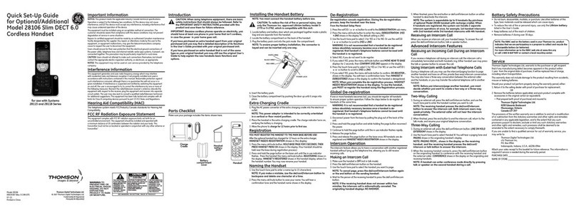 GE 28106 Manuel utilisateur