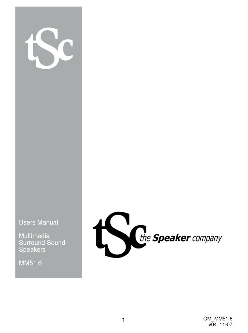 TSC MM51.6 Manuel utilisateur