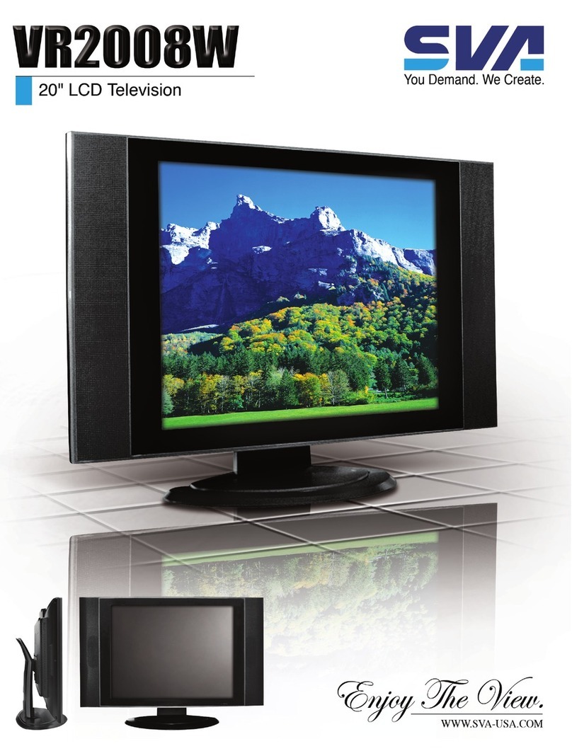 SVA VR2008W Manuel utilisateur