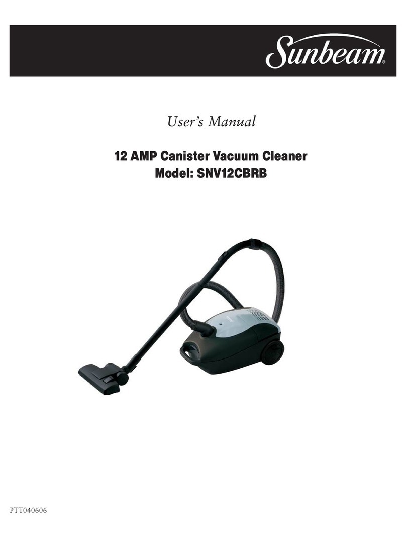 Sunbeam SNV12CBRB Manuel utilisateur