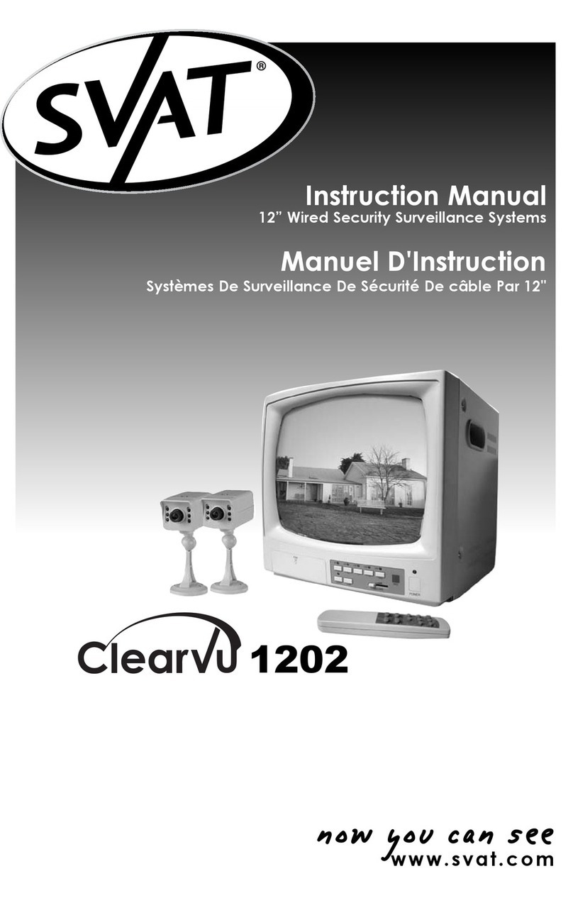SVAT ClearVu 1202 Manuel utilisateur