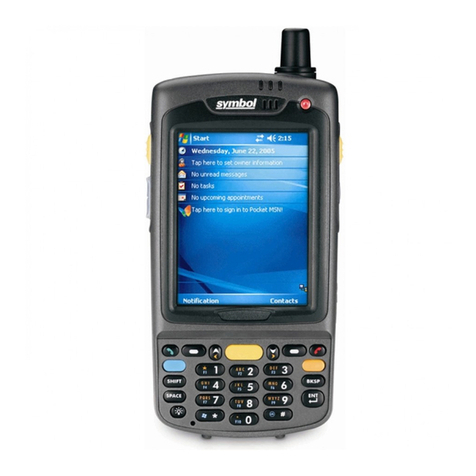 Symbol MC70 Manuel utilisateur