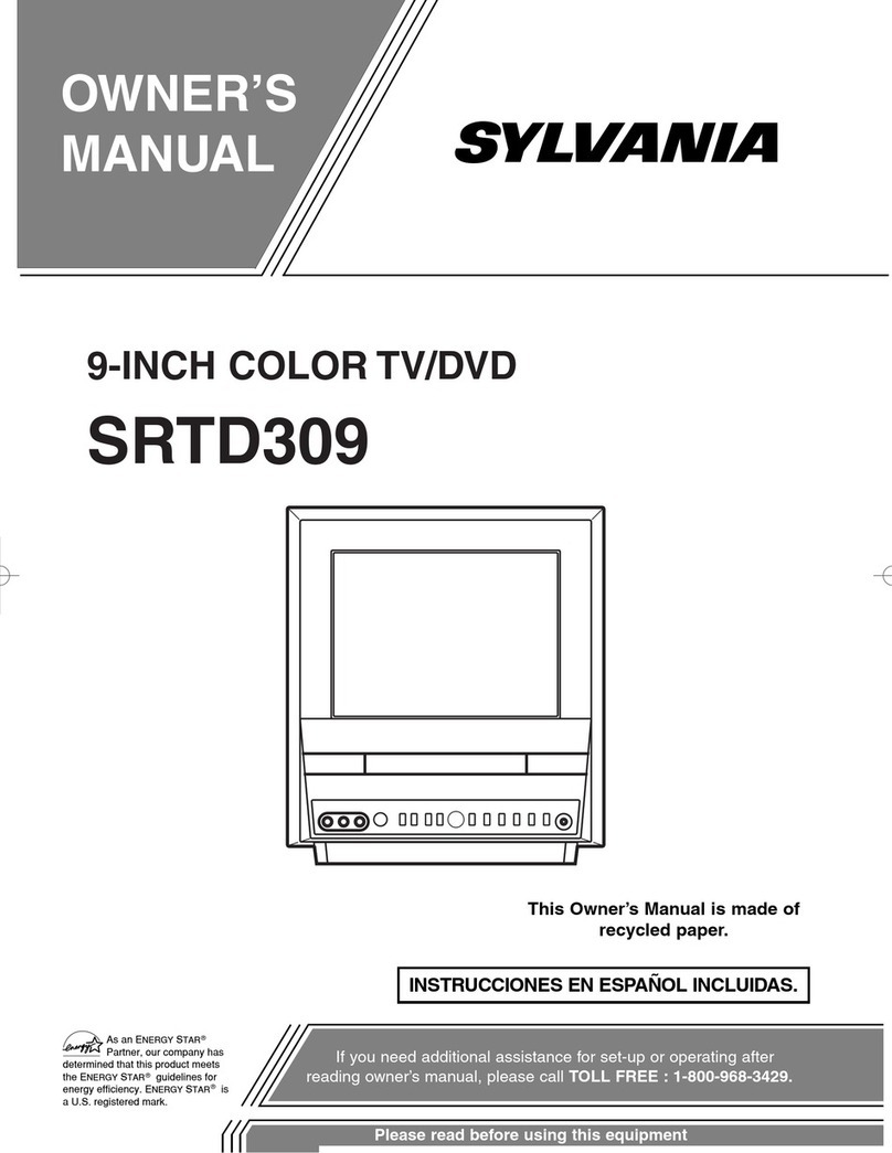 Sylvania SRTD309 Manuel utilisateur