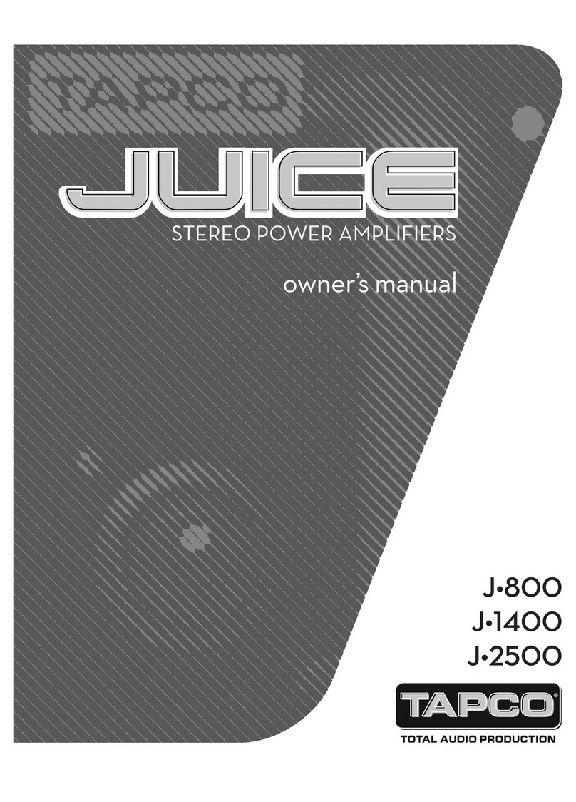 Tapco pmn Manuel utilisateur