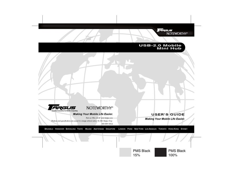 Targus USB 2.0 DVD/CD-ROM Slim External Drive Manuel utilisateur