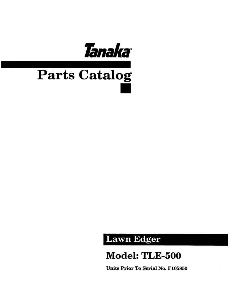 Tanaka TLE-500 Mode d’emploi