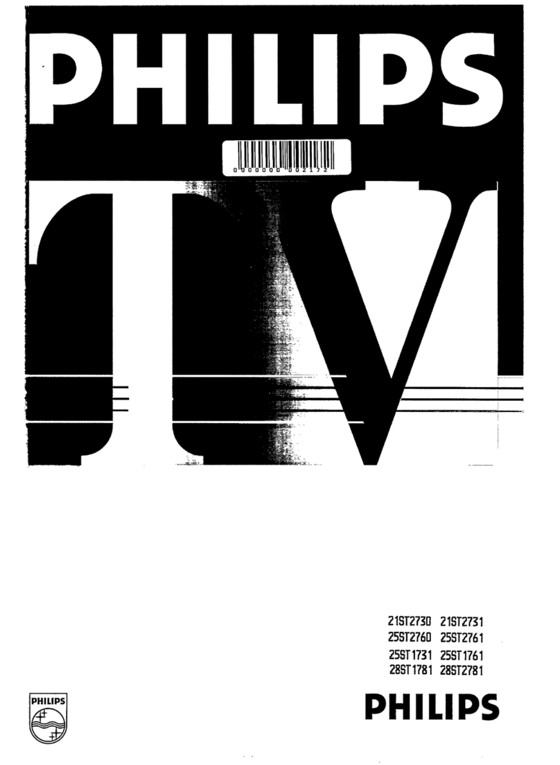 Philips 25ST2761/05B Manuel utilisateur Philips 25ST2761/05B Manuel utilisateur