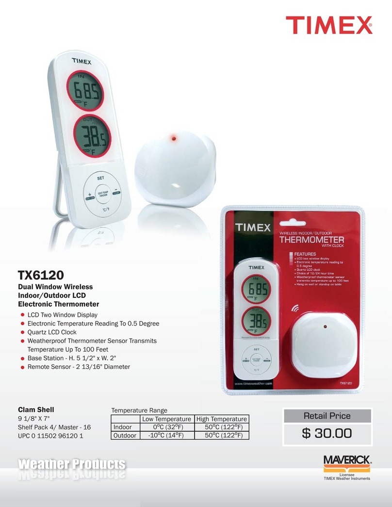 Timex TX-6120 Manuel utilisateur Timex TX-6120 Manuel utilisateur