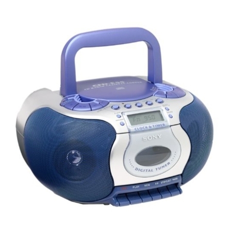 Sony CFD-E55L Manuel utilisateur