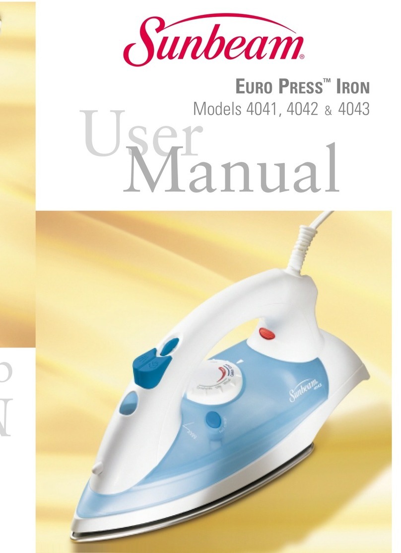 Sunbeam 4041 Manuel utilisateur