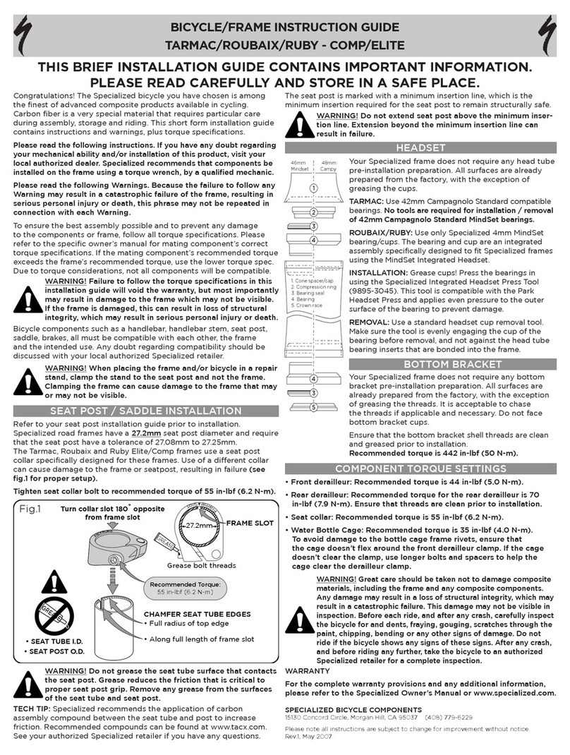 Specialized Roubaix Manuel