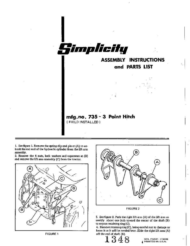 Simplicity 735 Fiche technique Simplicity 735 Fiche technique