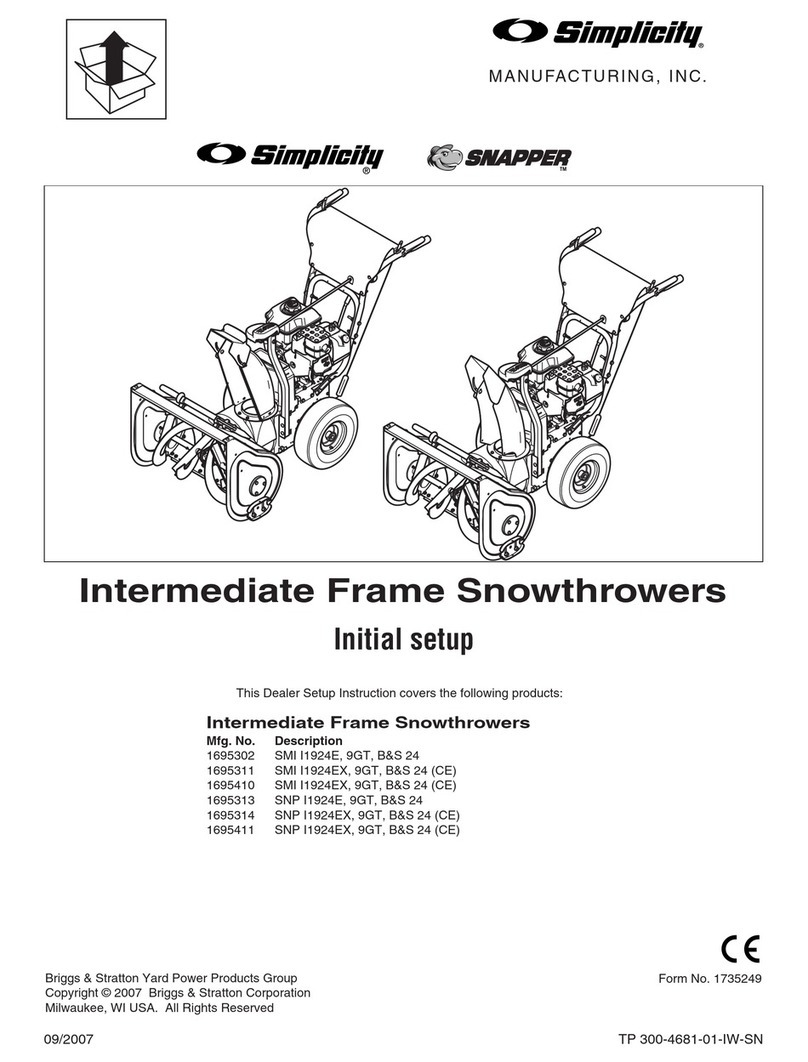 Simplicity 9GT Manuel