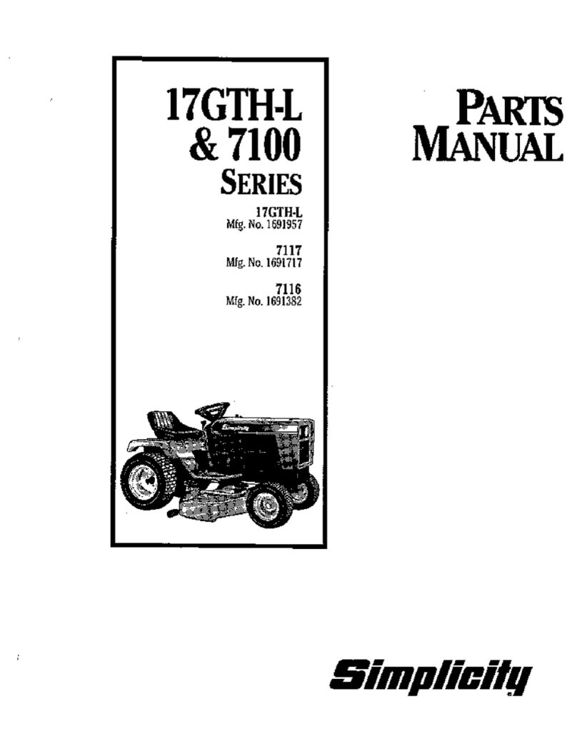 Simplicity 17GTH-L Manuel utilisateur