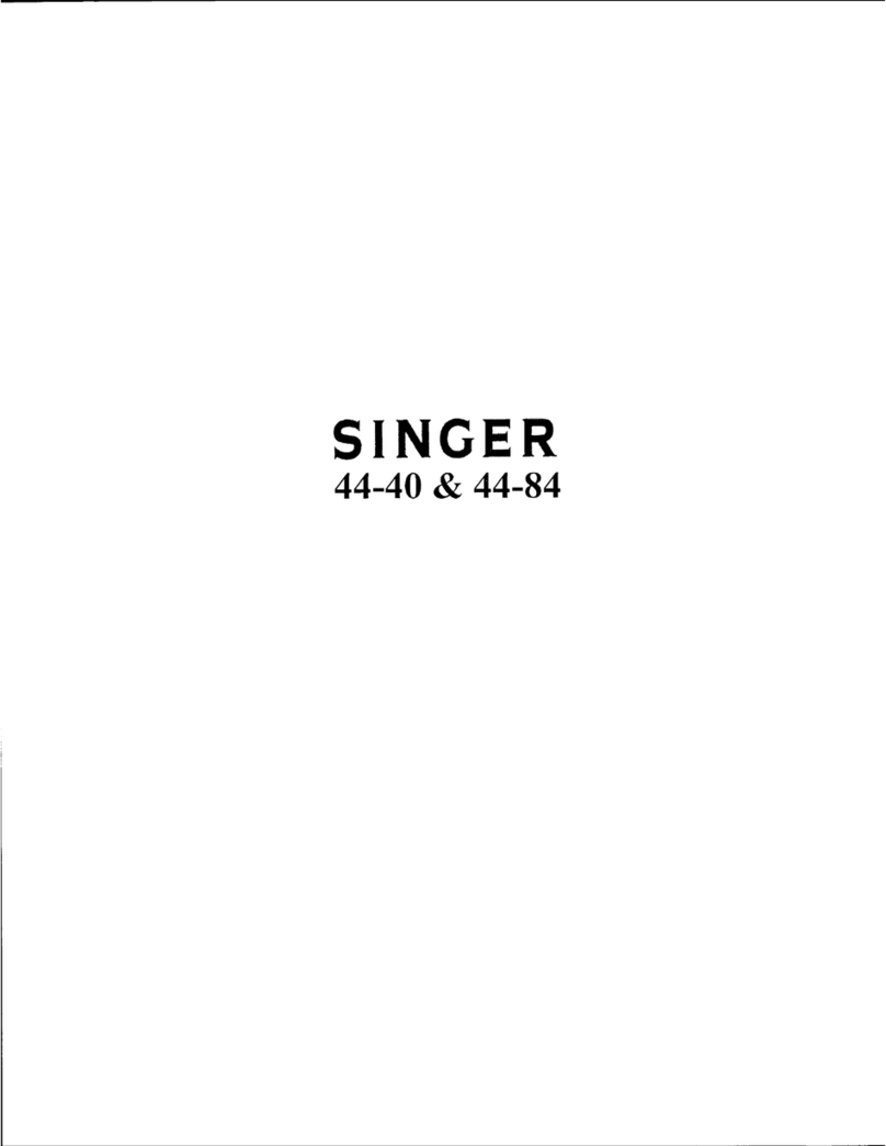 Singer 44-40 Manuel utilisateur