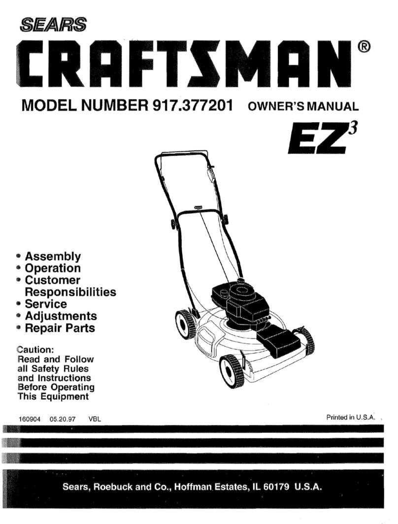 Craftsman 143 Manuel utilisateur