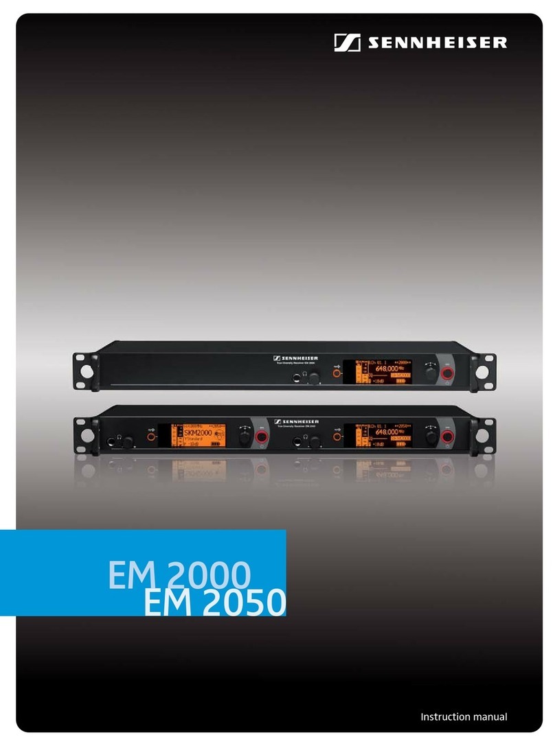 Sennheiser EM 2000 Manuel utilisateur