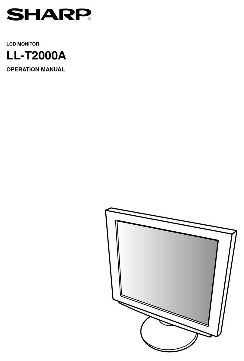 Sharp LL-T2000A Manuel utilisateur