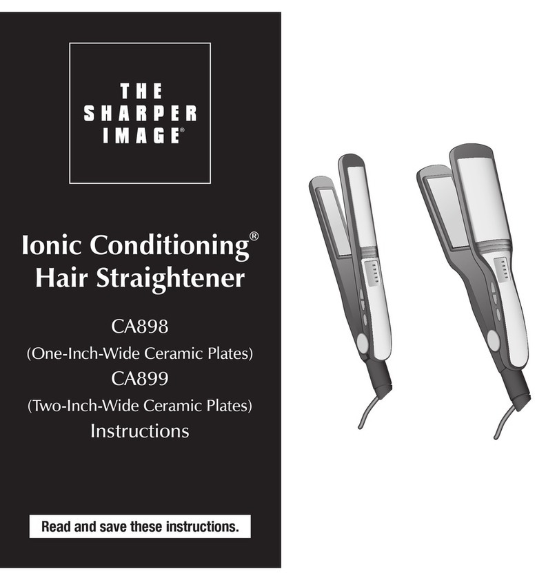 Sharper Image CA898 Manuel utilisateur Sharper Image CA898 Manuel utilisateur