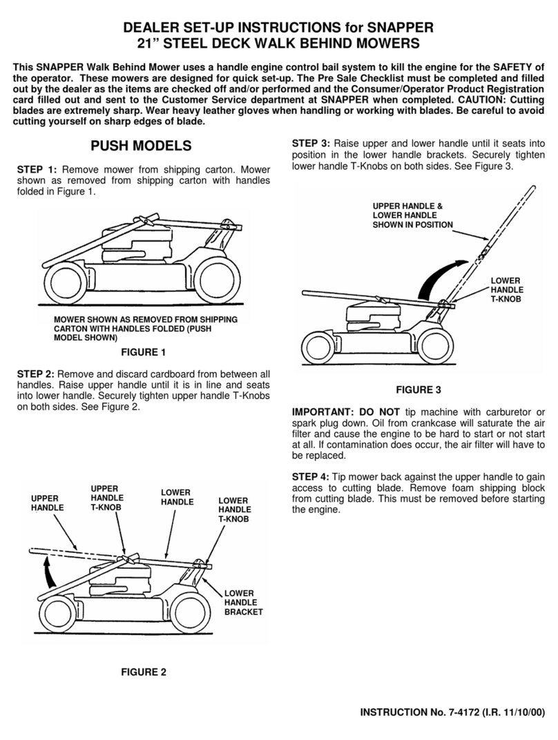 Snapper 7-4172 Manuel