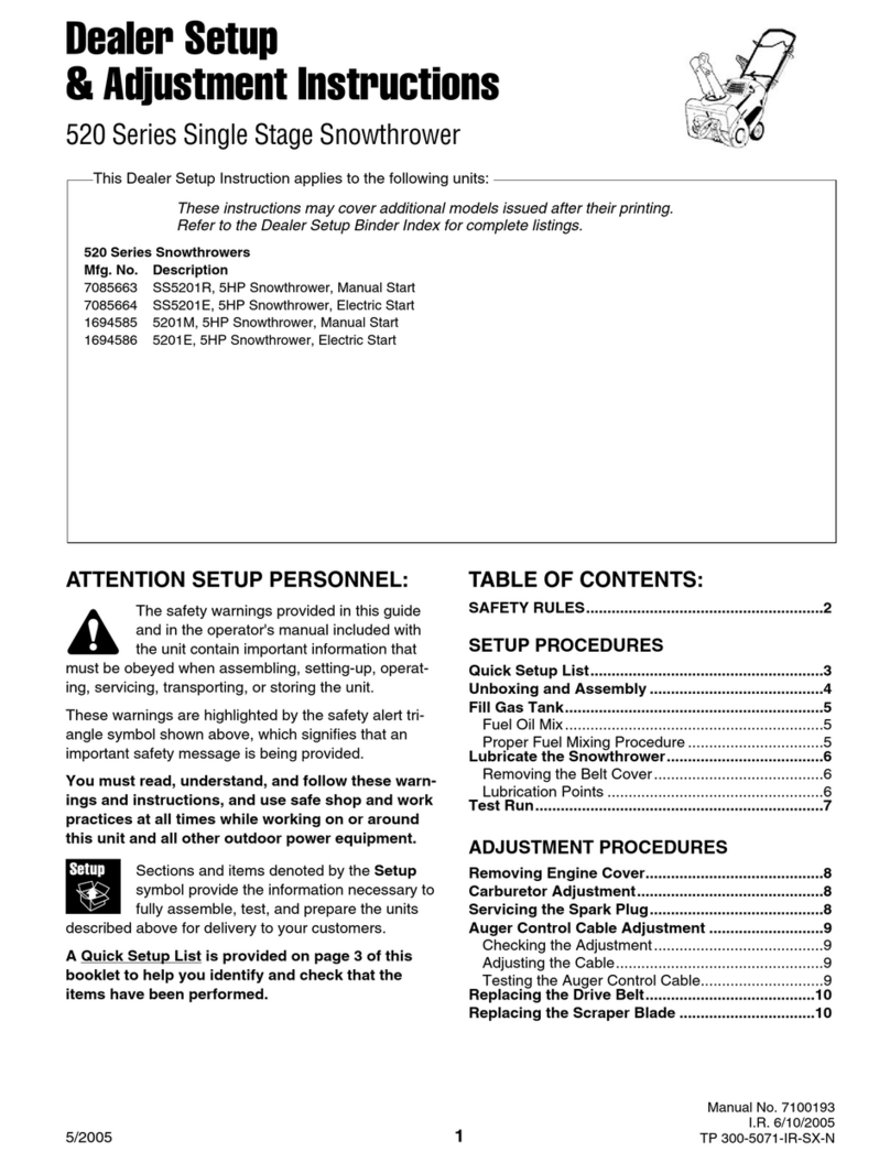 Snapper 5201E Manuel