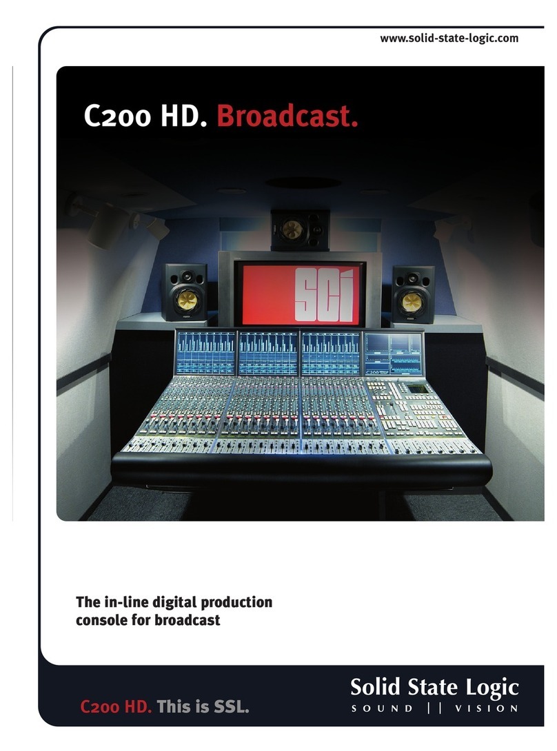 Solid State Logic C200 HD Manuel utilisateur