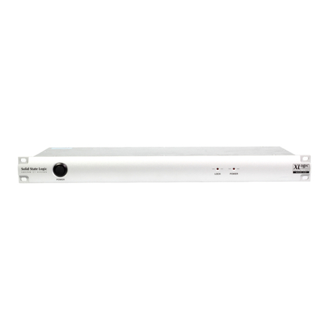 Solid State Logic XLogic Delta  XLogic Delta-Link MADI HD Manuel utilisateur