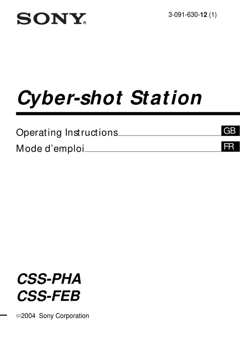 Sony CSS-FEB Operating Instructions  (primary... Manuel utilisateur