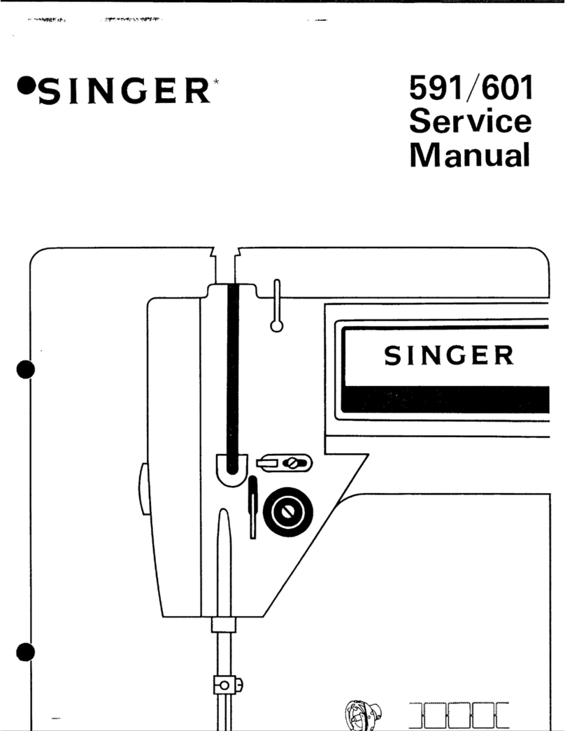 Singer 591 Manuel utilisateur