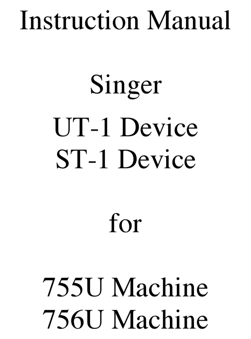 Singer ST-1 Manuel utilisateur
