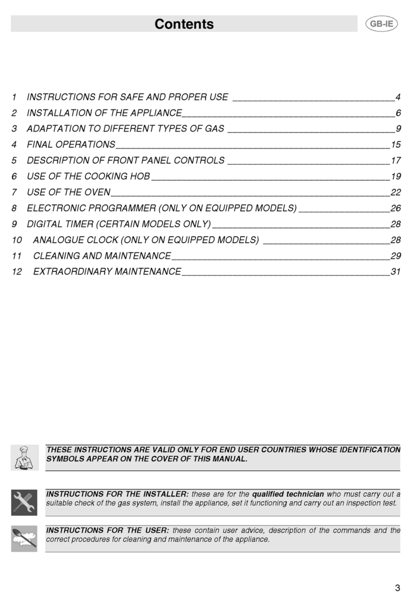 Smeg CB61ME Manuel utilisateur