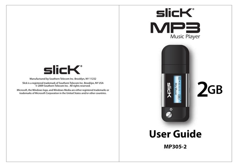 Slick MP305-2 Manuel utilisateur