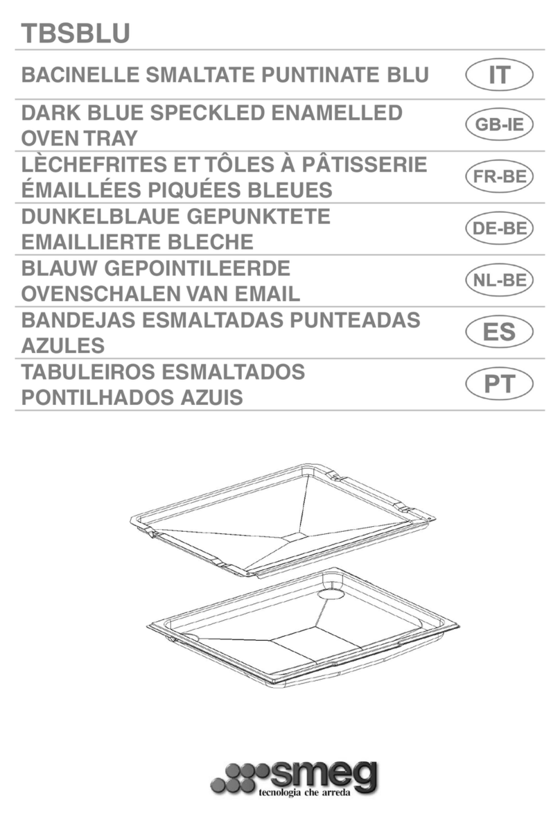 Smeg TBSBLU Manuel utilisateur