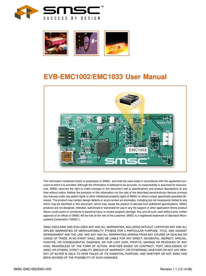 SMSC EVB-EMC1002 Manuel utilisateur