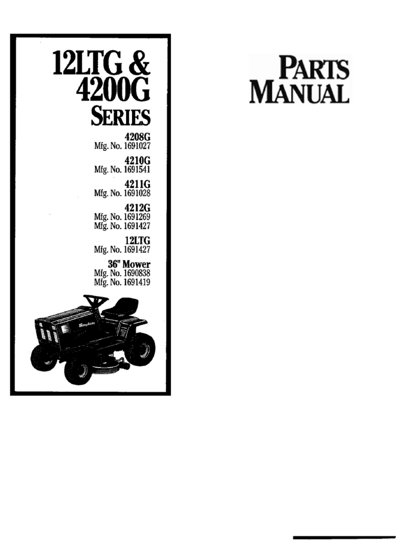 Simplicity 12LTG Manuel utilisateur