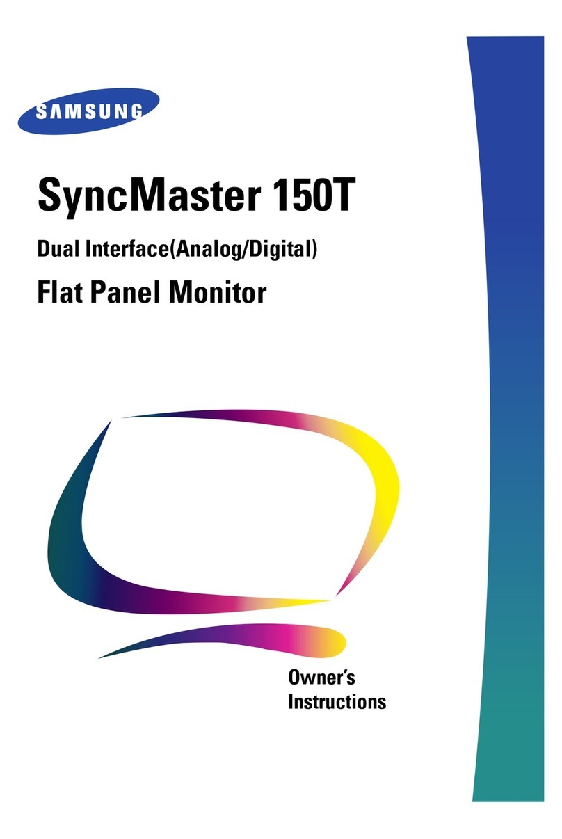 Samsung SyncMaster 150T Manuel utilisateur