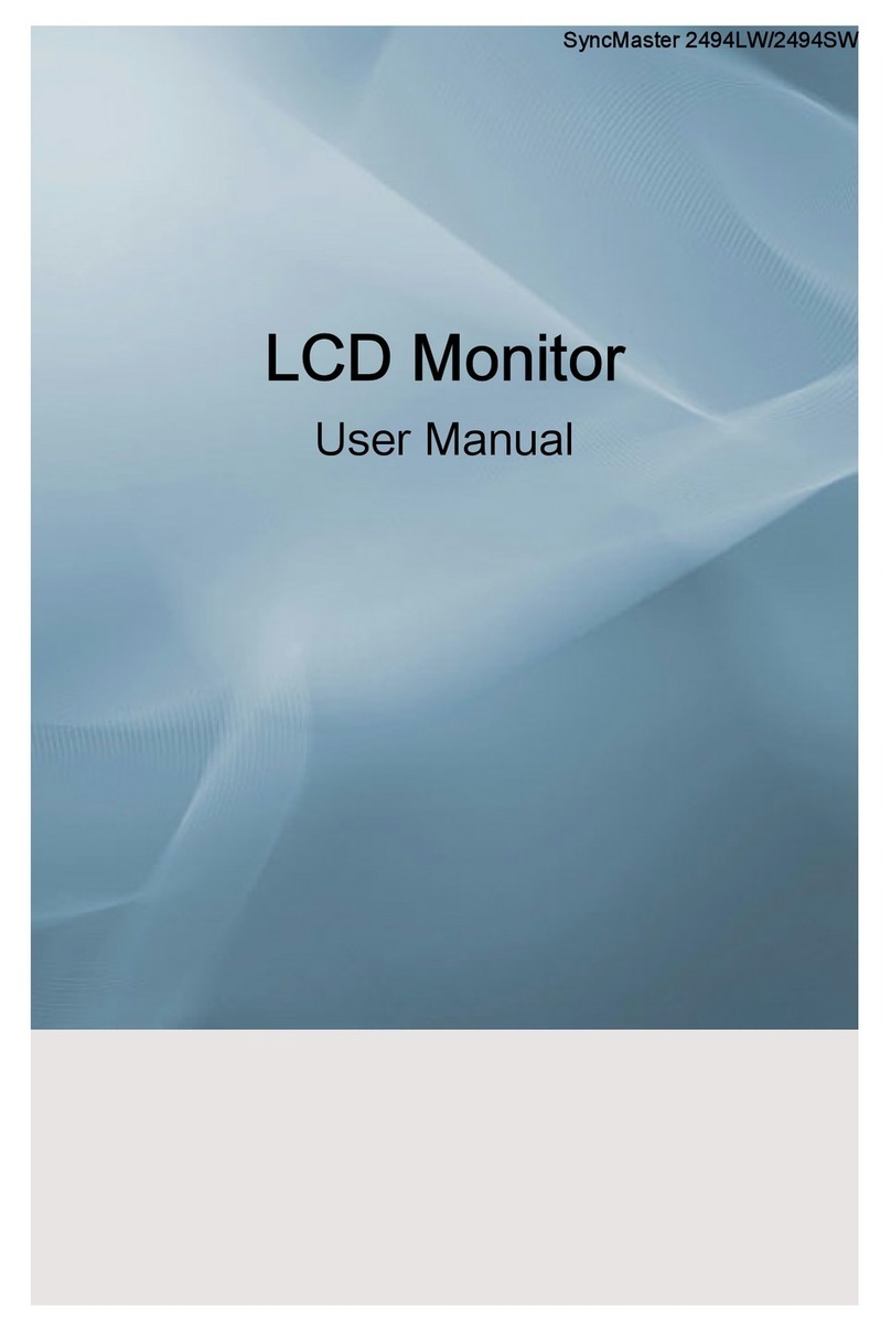 Samsung SyncMaster 2494LW Manuel utilisateur