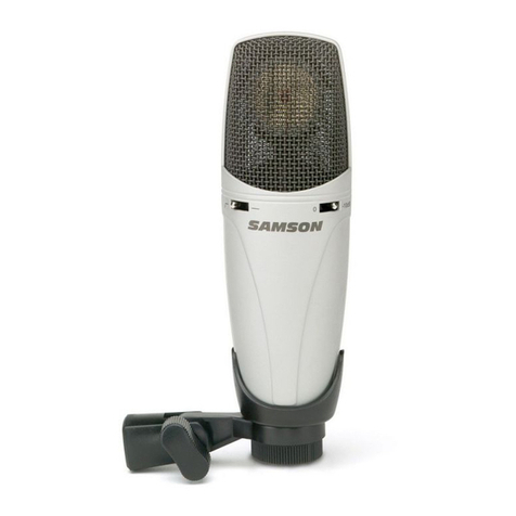 Samson CL7 Manuel utilisateur