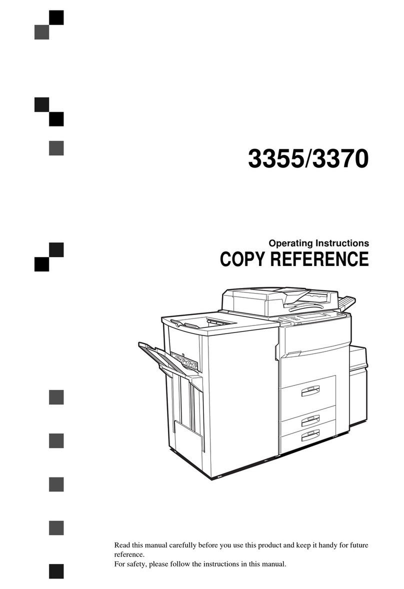 Savin 3355 Manuel utilisateur Savin 3355 Manuel utilisateur