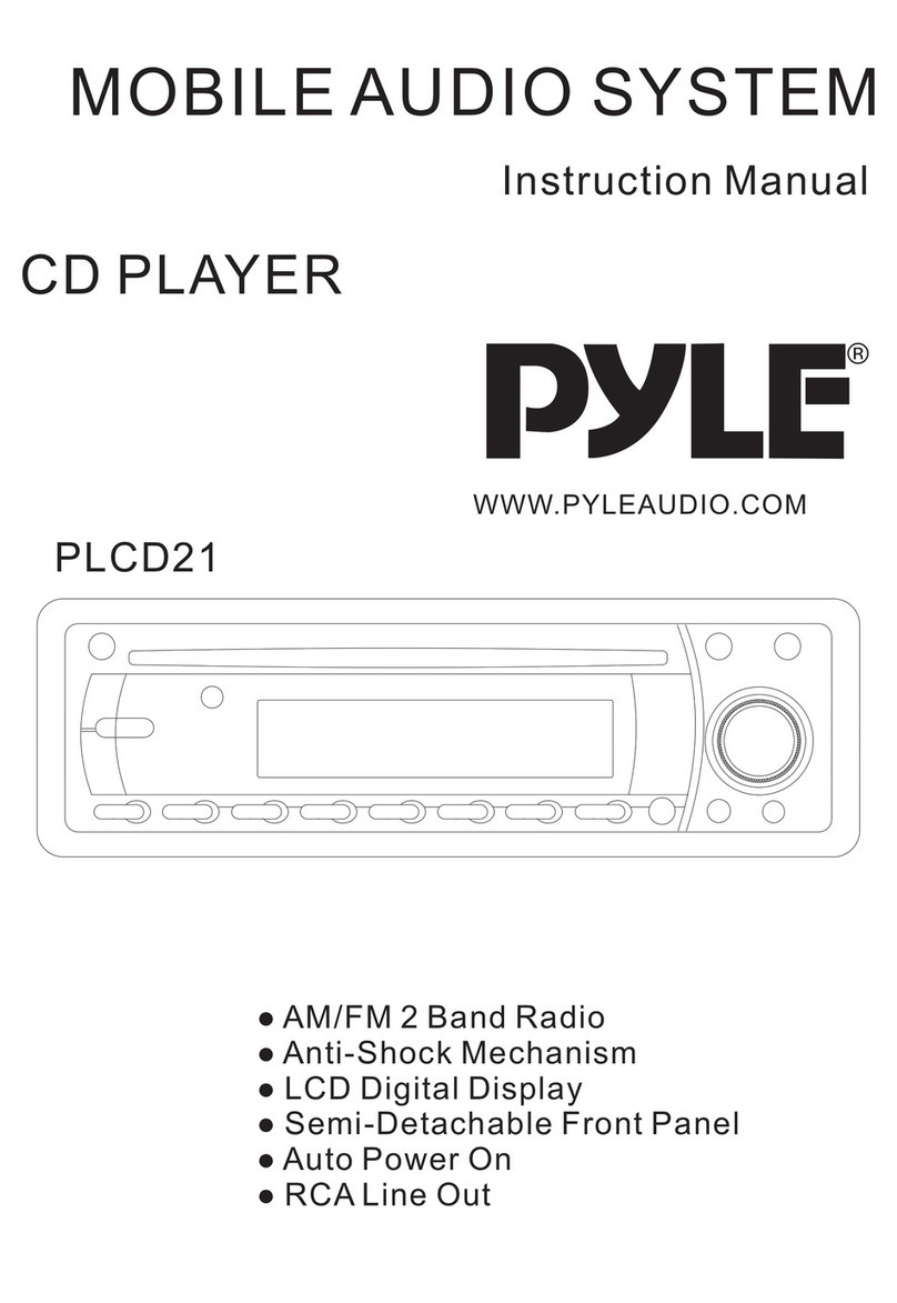 Pyle PLCD21 Manuel utilisateur