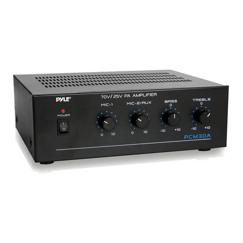 Pyle PCM60A Manuel utilisateur