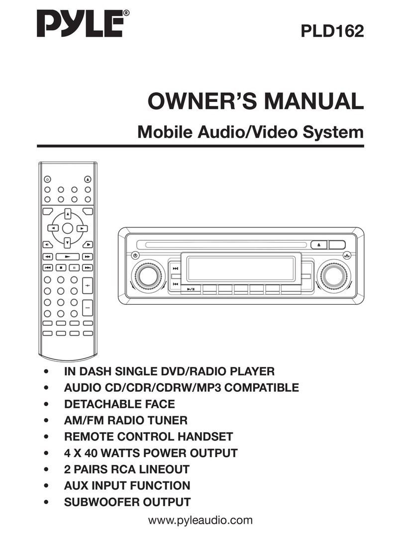 Pyle PLD162 Manuel utilisateur