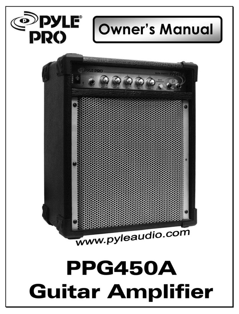 Pyle Pro PPG450A Manuel utilisateur