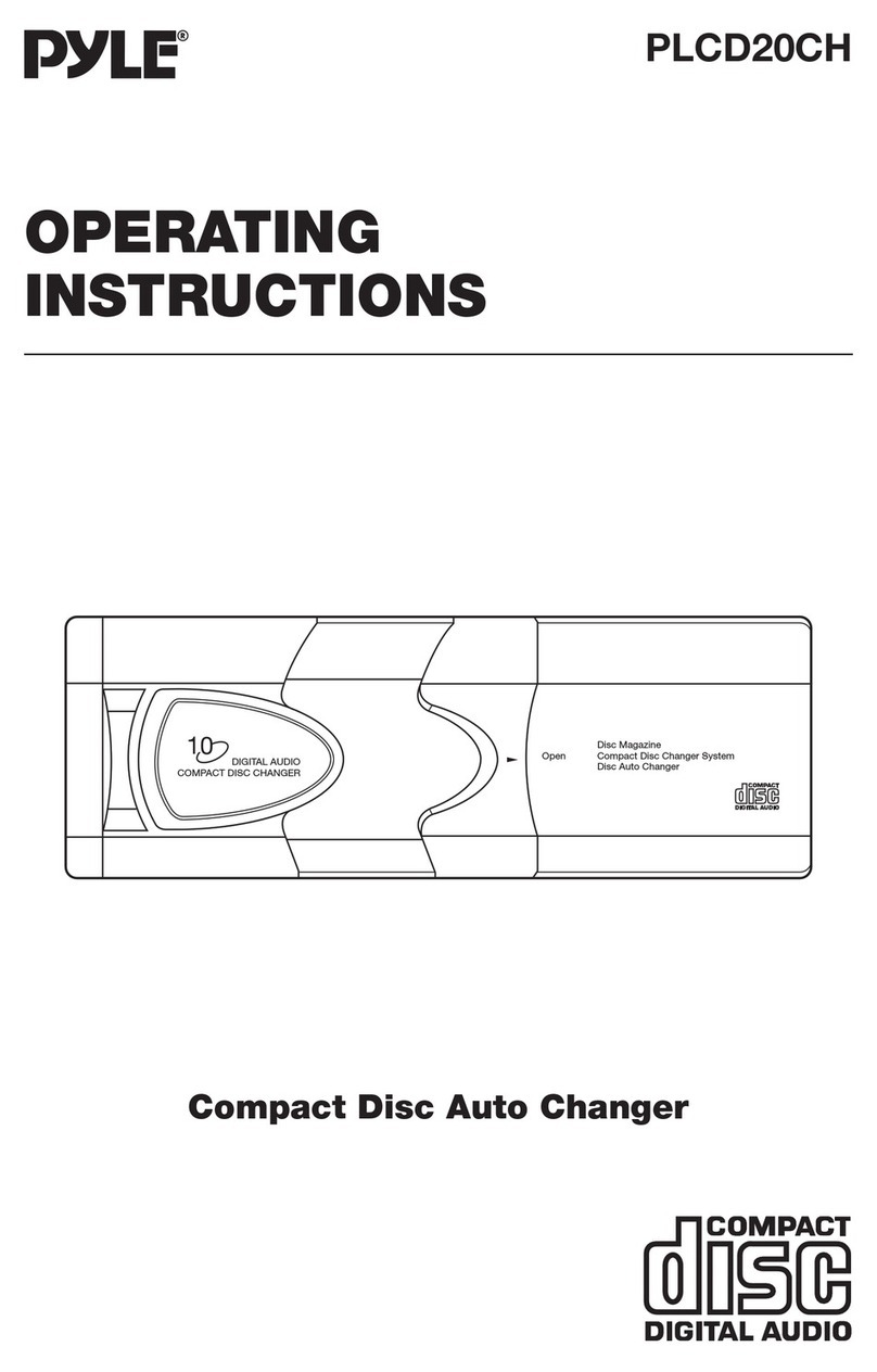 Pyle PLCD20CH Manuel utilisateur
