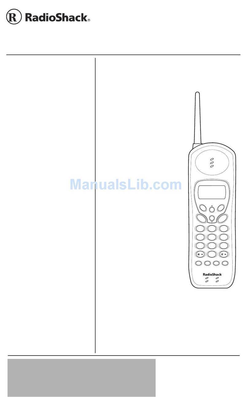 Radio Shack 43-3595 Manuel utilisateur