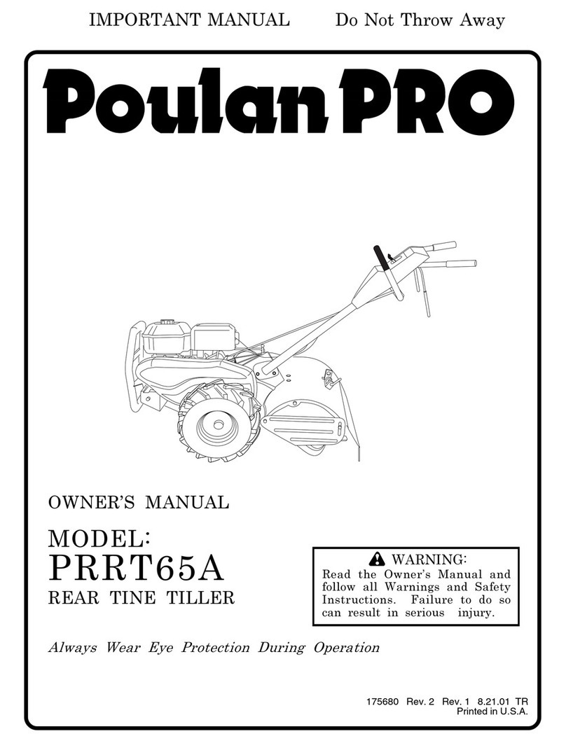 Poulan Pro PRRT65A Manuel utilisateur