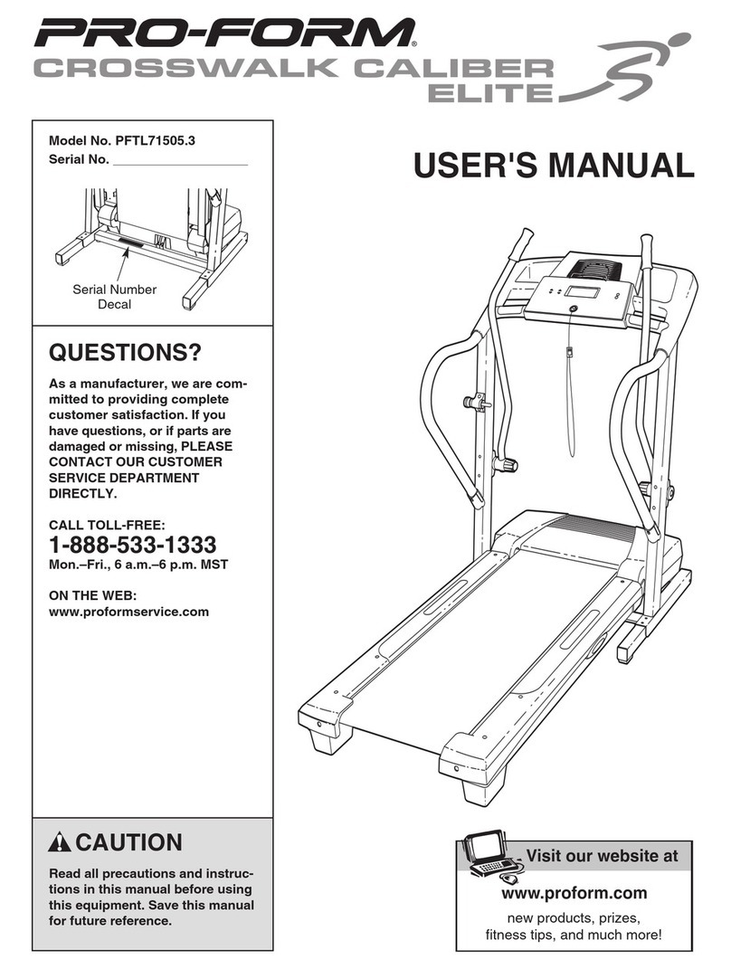 Pro-Form PFTL71505.3 Manuel utilisateur
