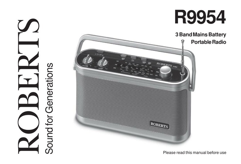 Roberts R9954 Manuel utilisateur